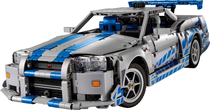 Technic 2 Fast 2 Furious Nissan Skyline GT-R (R34) (42210)