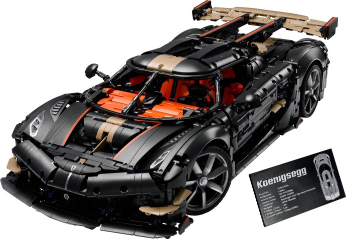 Technic Koenigsegg Sadair's Spear Megacar (42232)