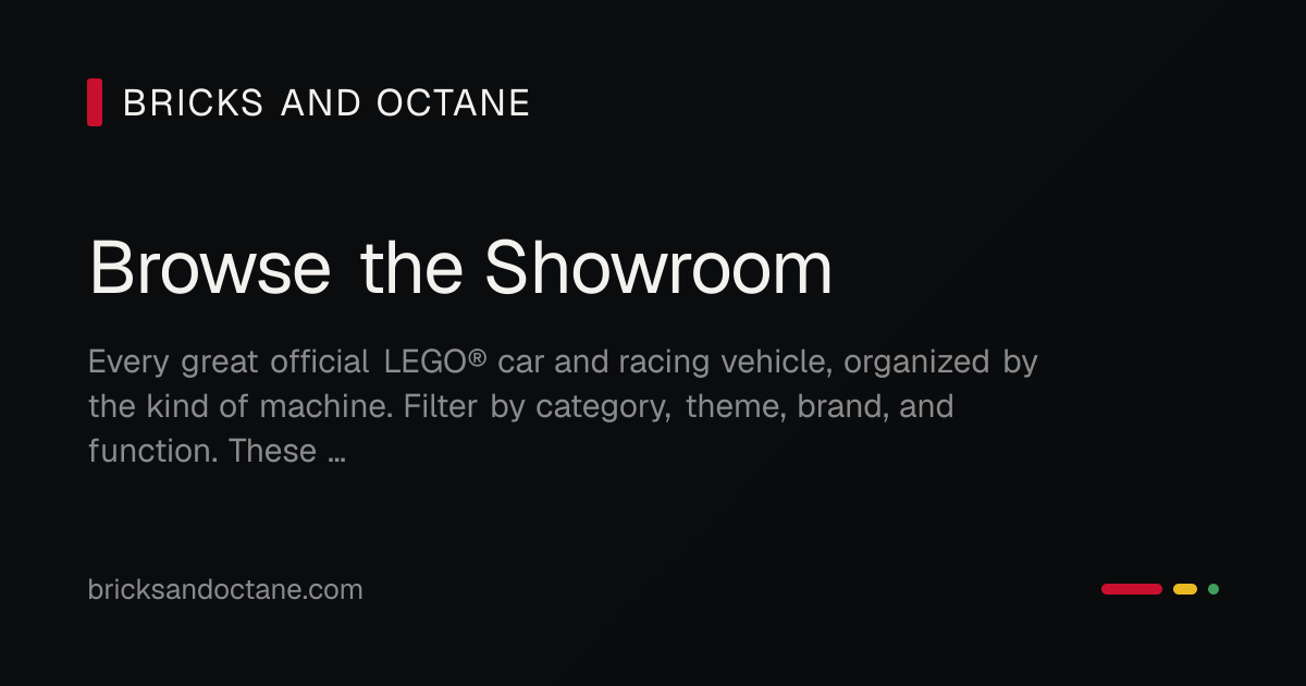 Browse the Showroom | Bricks & Octane